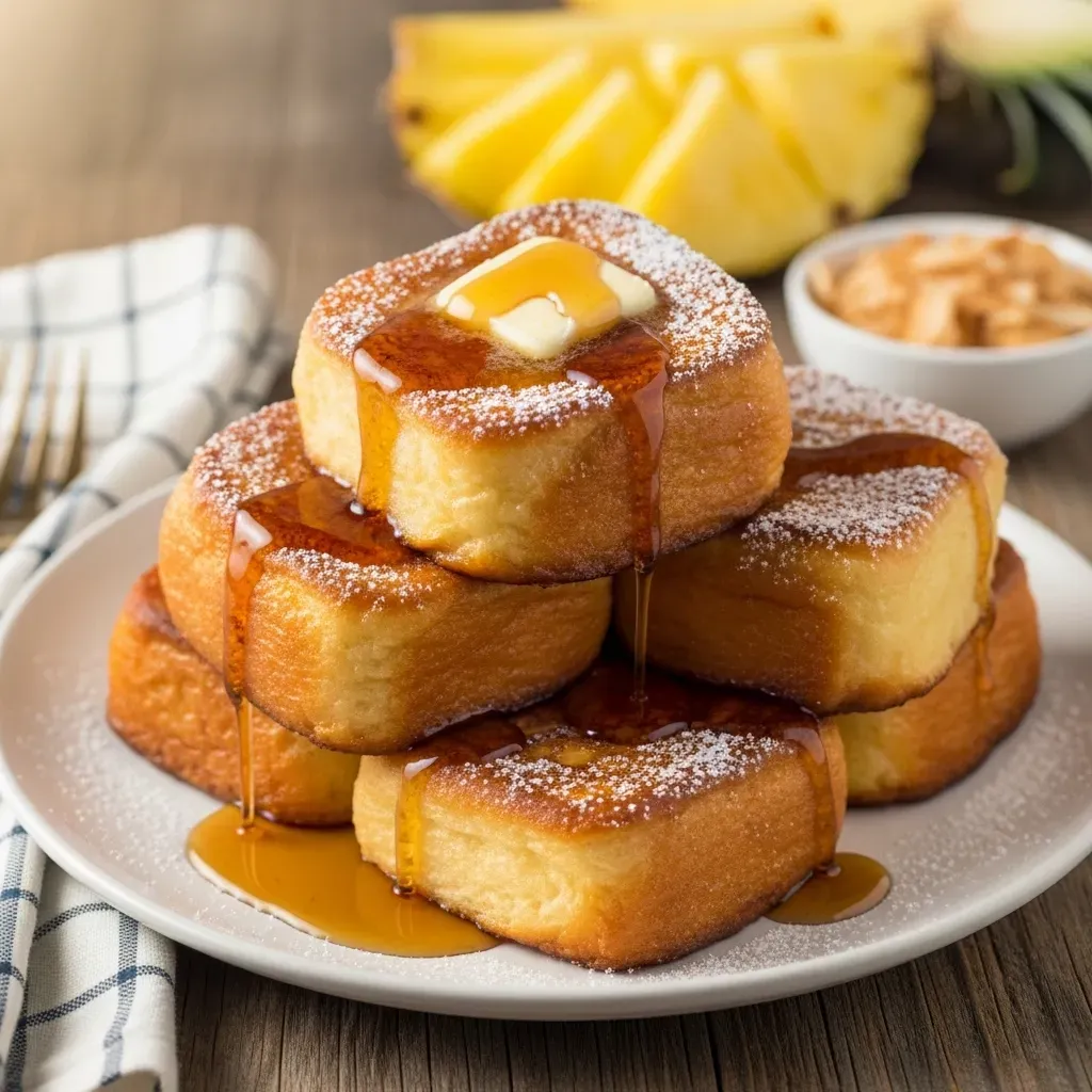 French Toast Hawaiian Rolls