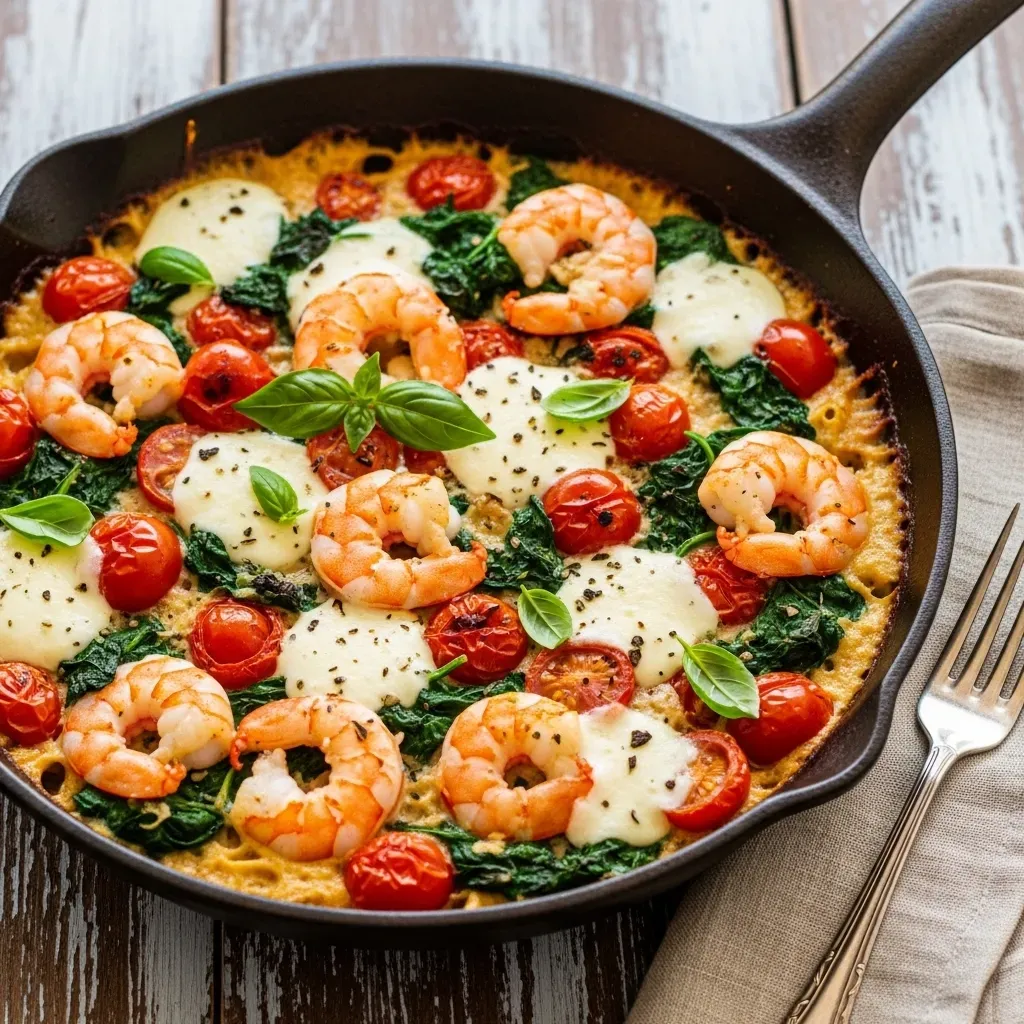 Low-Carb Shrimp Tuscan Bake 5 Low-Carb Shrimp Tuscan Bake