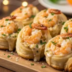 Creamy Garlic Parmesan Shrimp Roll-Ups 6 Creamy Garlic Parmesan Shrimp Roll-Ups