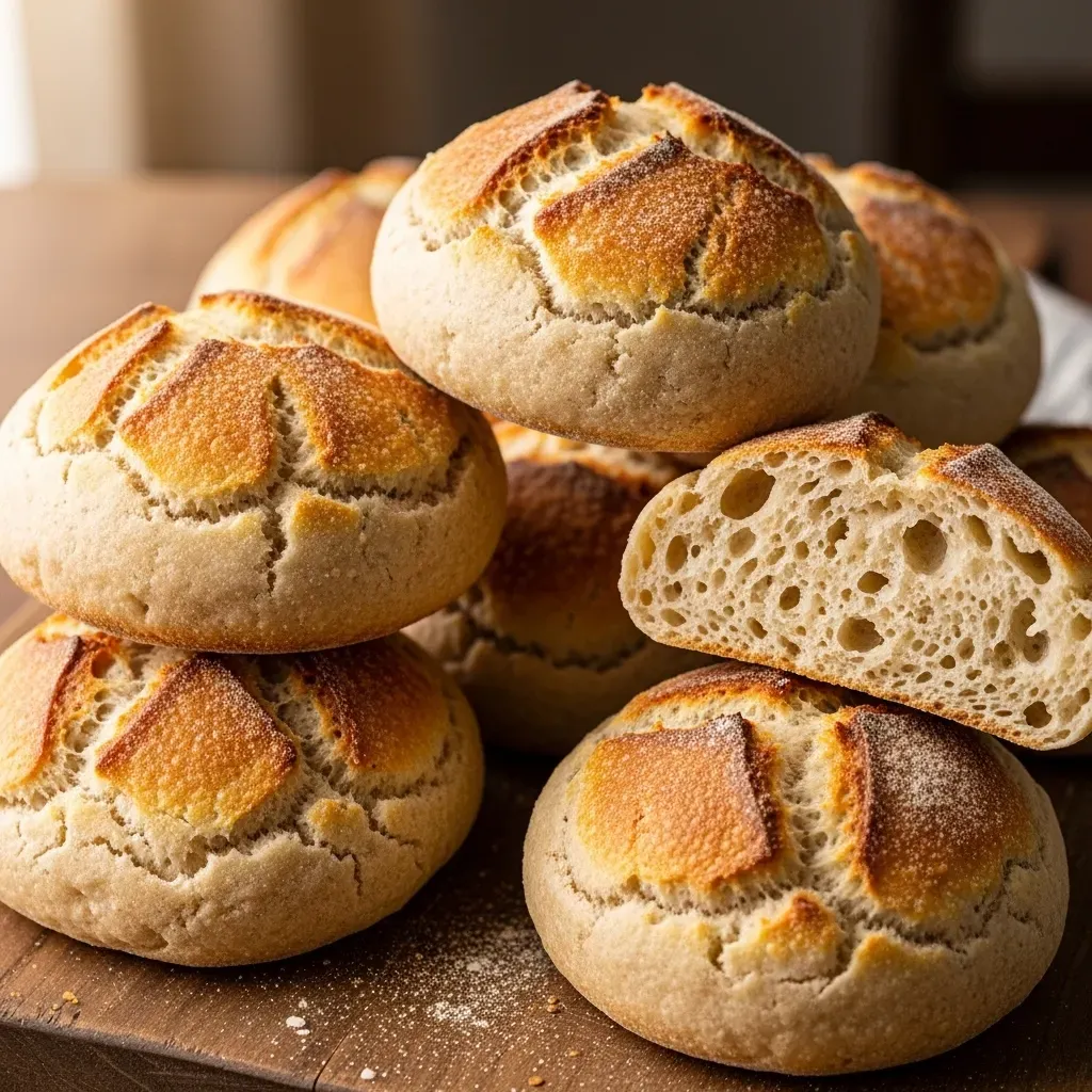 Sourdough English Muffins