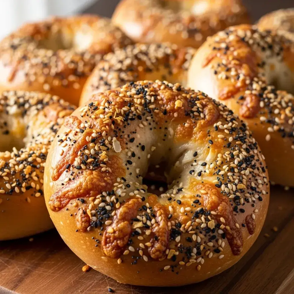 2-Ingredient Keto Cottage Cheese Bagels