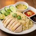 Malaysian Hainanese Chicken Rice 6 Malaysian Hainanese Chicken Rice