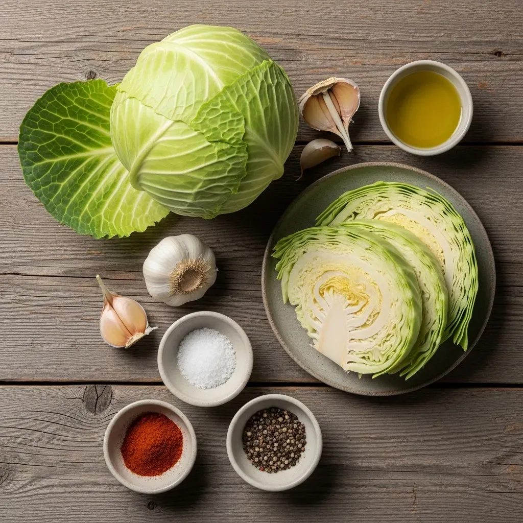 Roasted Cabbage Steaks 7 roasted cabbage steaks