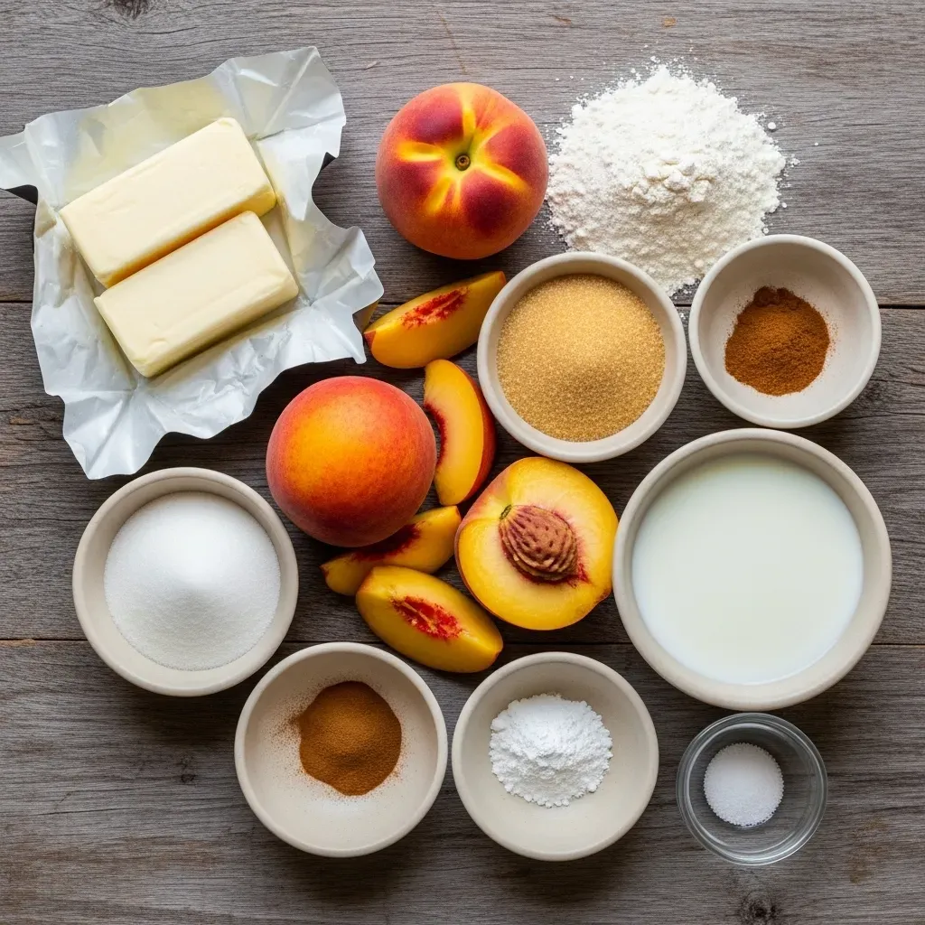 Paula Deen Peach Cobbler 7 Paula Deen Peach Cobbler