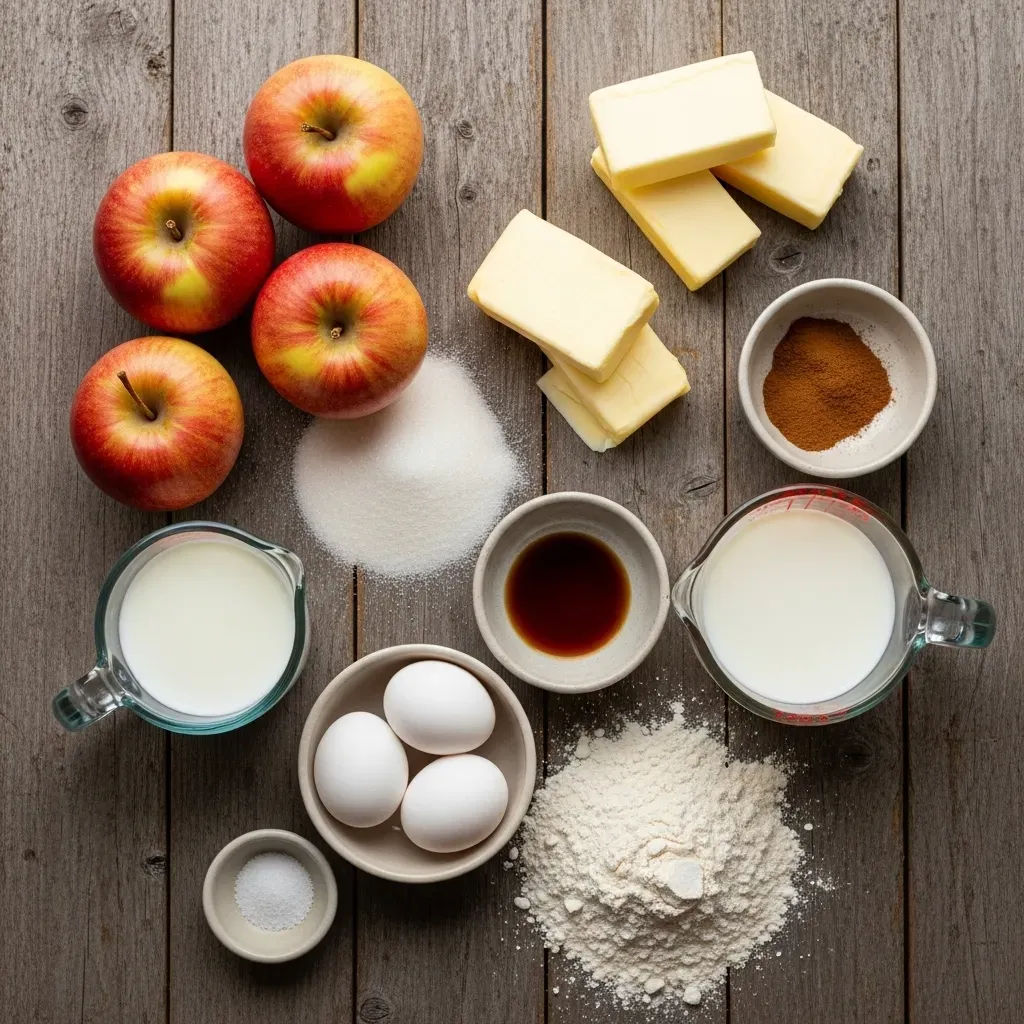 Creamy Apple Custard Impossible Pie 7 Creamy Apple Custard Impossible Pie