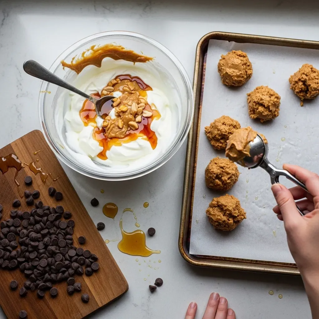 High Protein Frozen Peanut Butter Greek Yogurt Bites 8 High Protein Frozen Peanut Butter Greek Yogurt Bites