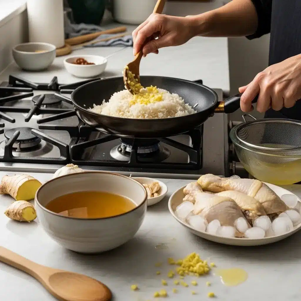 Malaysian Hainanese Chicken Rice 8 Malaysian Hainanese Chicken Rice