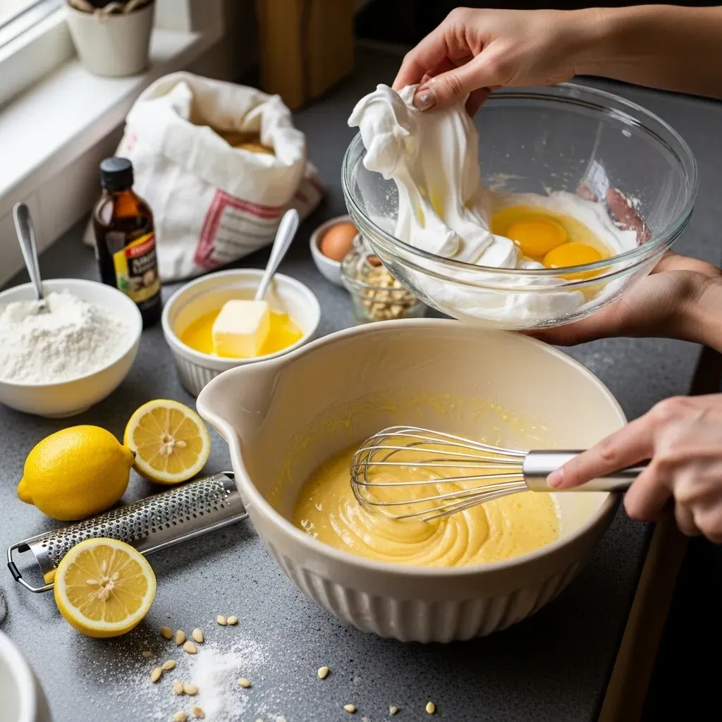 Lemon Custard Cake