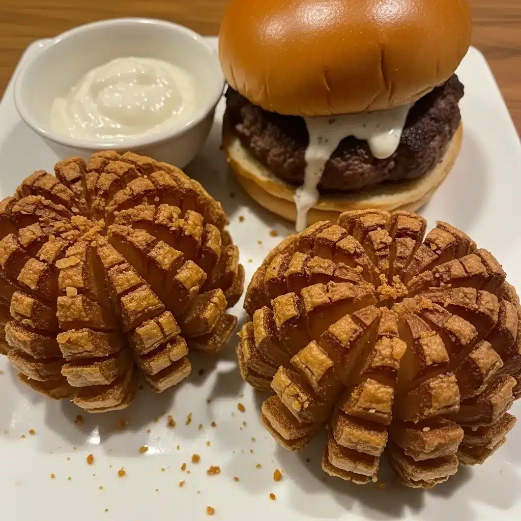 Air Fryer Crispy Mini Blooming Onions