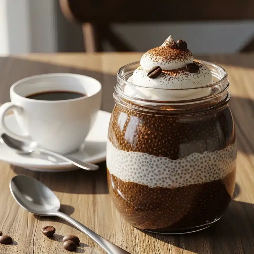 Coffee Chia Seed Pudding 9 Coffee Chia Seed Pudding