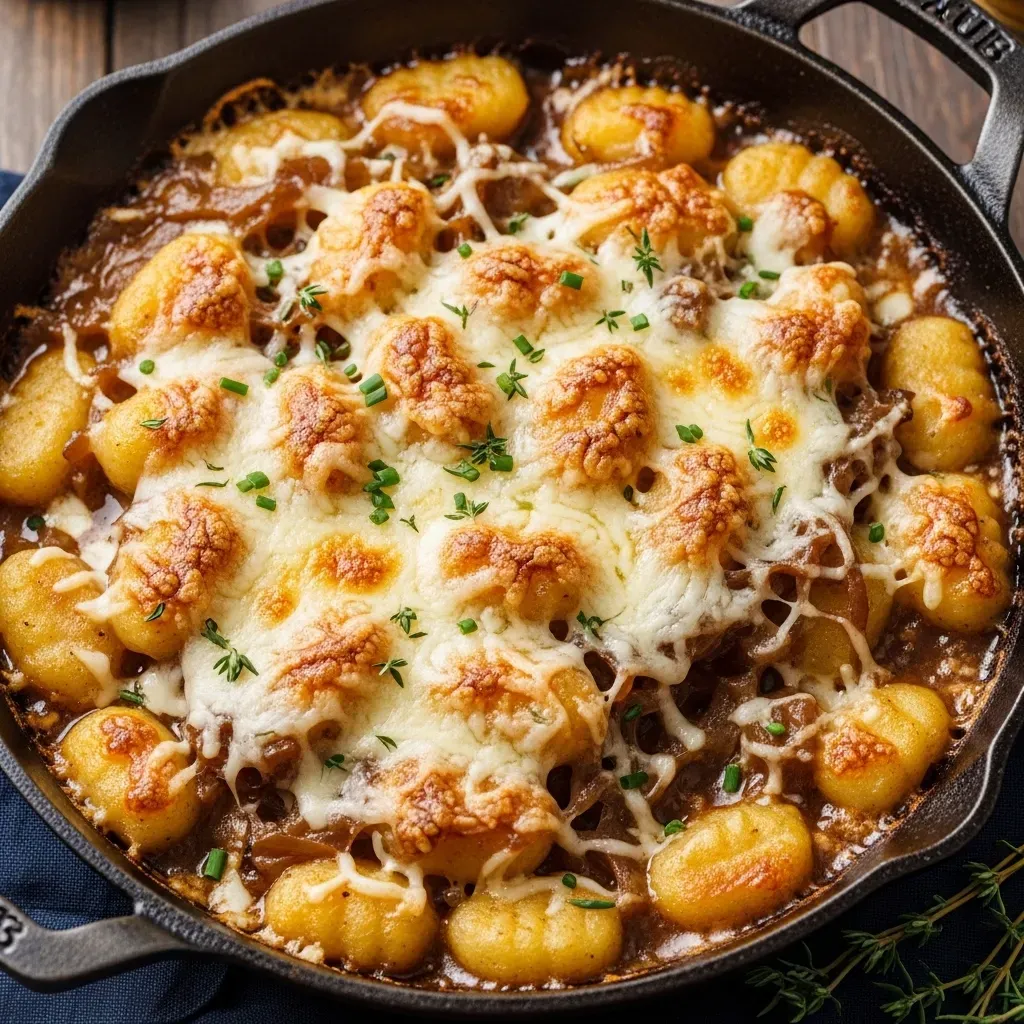 Mouthwatering Baked French Onion Gnocchi 9 Mouthwatering Baked French Onion Gnocchi