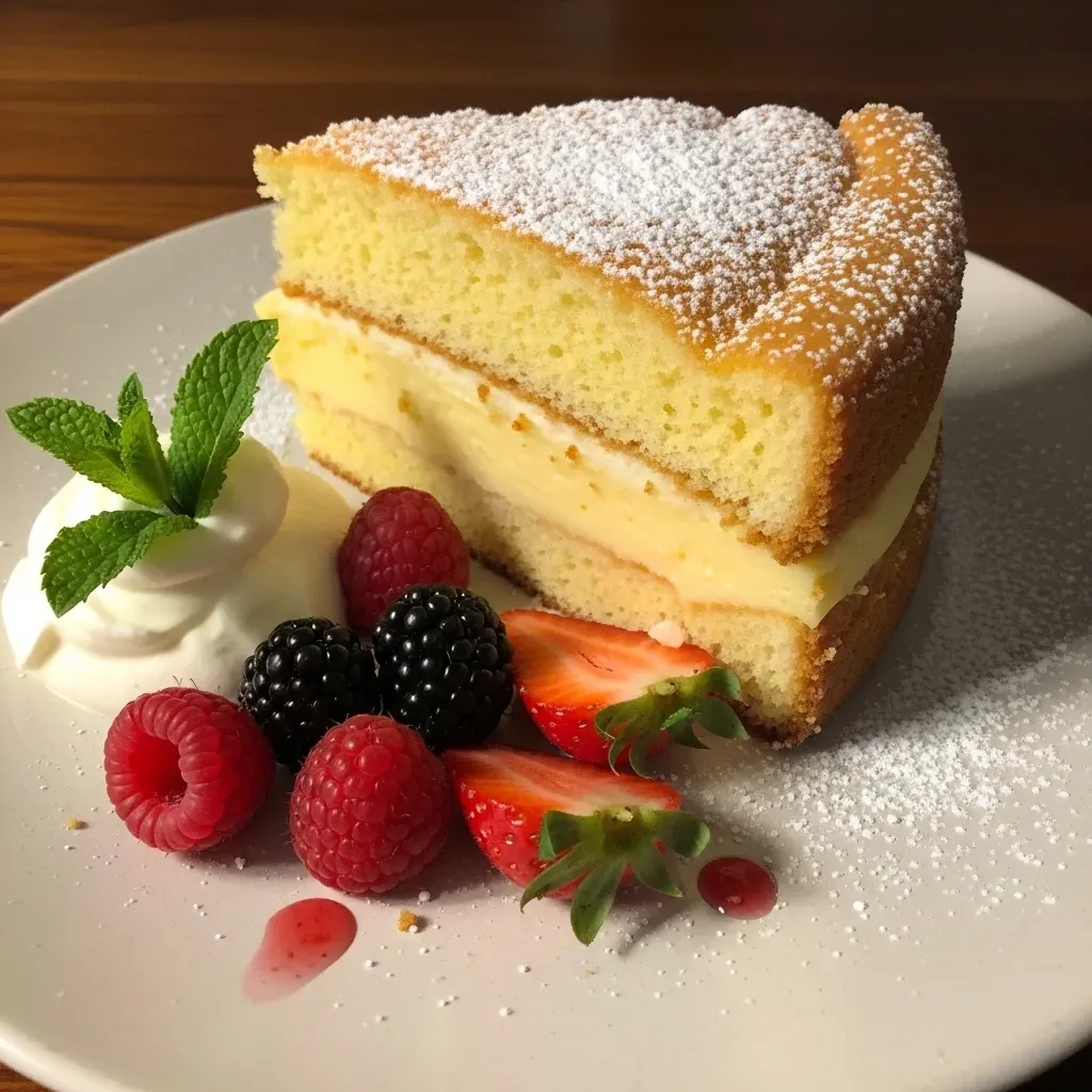 Lemon Custard Cake
