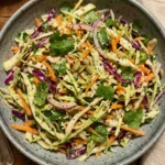 Dairy-Free Mexican Coleslaw With Cilantro Lime Dressing