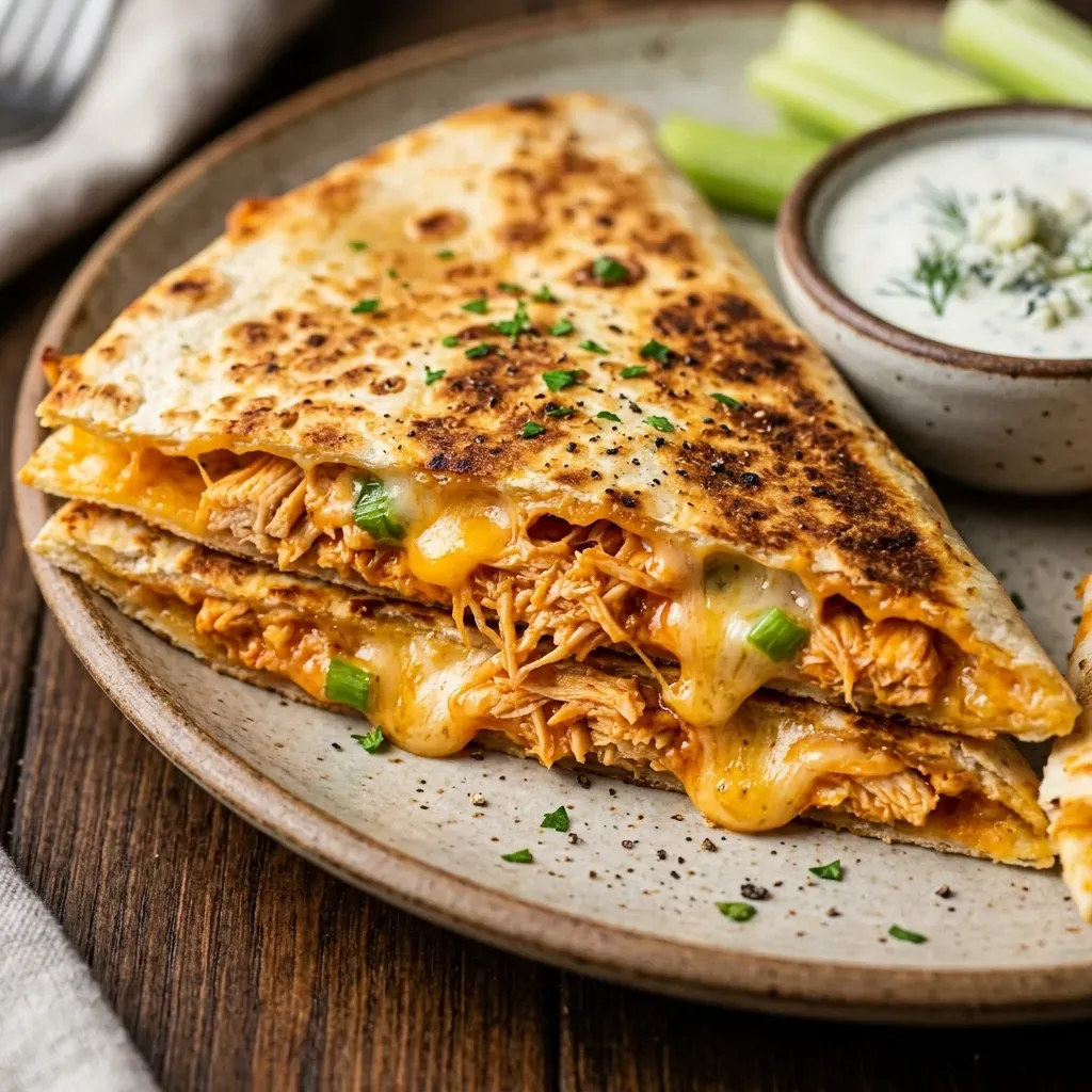 buffalo chicken quesadilla recipe