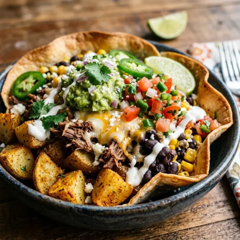 Loaded Potato Taco Bowl 5 Loaded Potato Taco Bowl