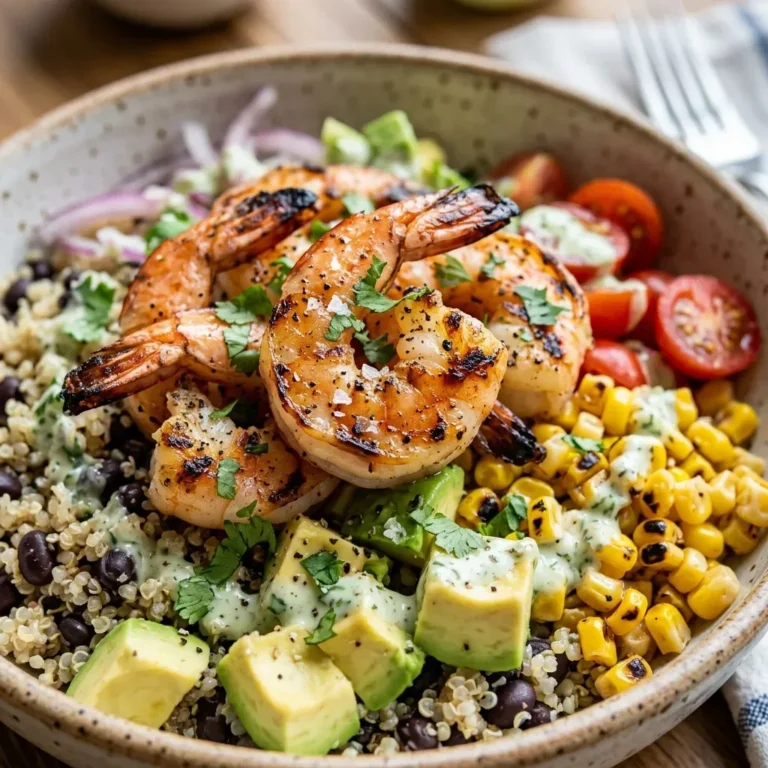 Grilled Shrimp Bowl 5 Grilled Shrimp Bowl