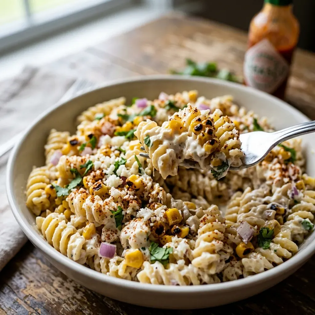 Best Street Corn Pasta Salad