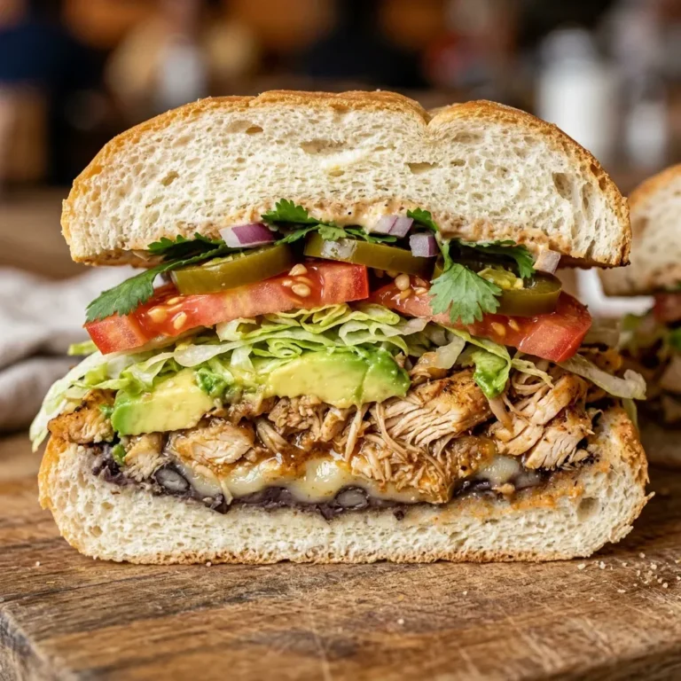Chicken Torta Sandwich 5 Chicken Torta Sandwich