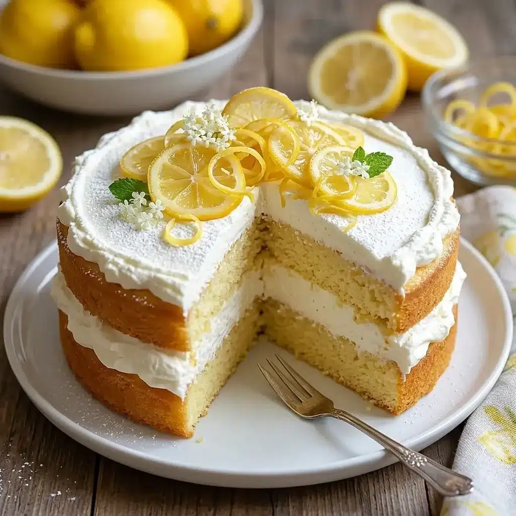 lemon cloud cake recipe