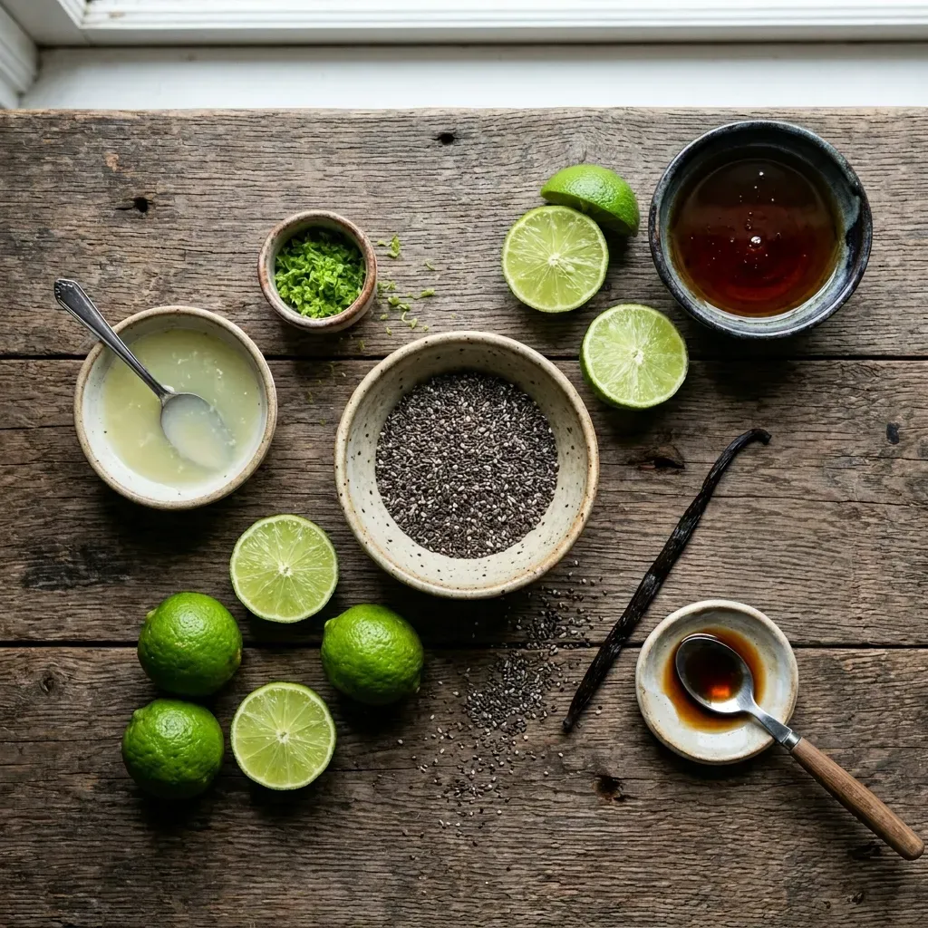 Simple Key Lime Chia Seed Pudding
