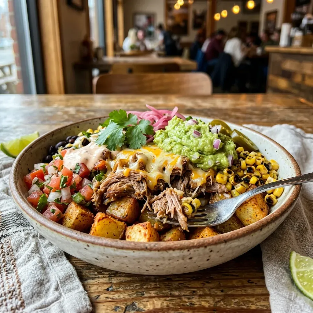 Loaded Potato Taco Bowl