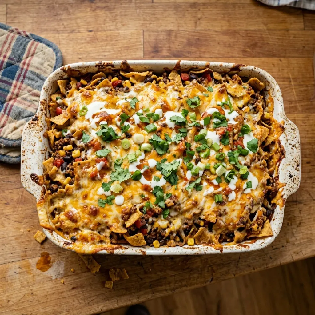 Ultimate Frito Taco Casserole Recipe