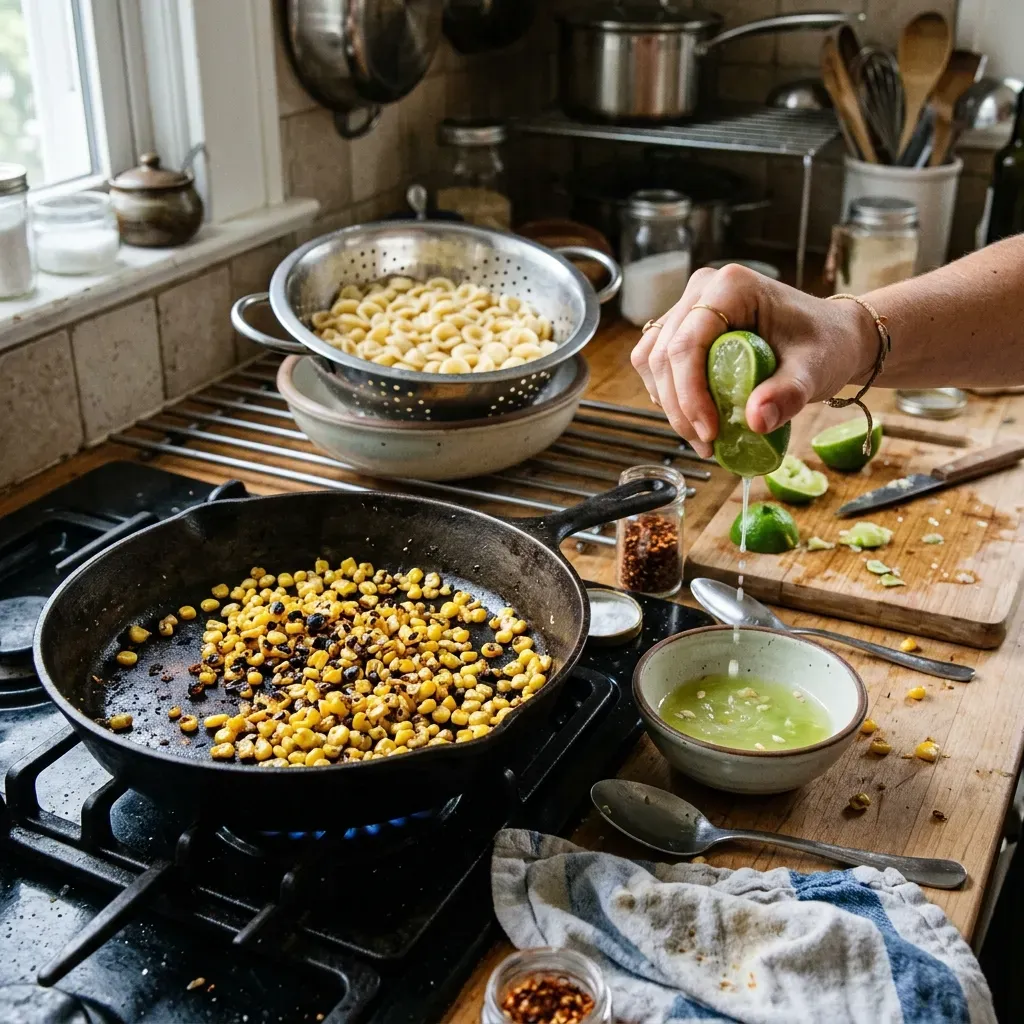 Best Street Corn Pasta Salad