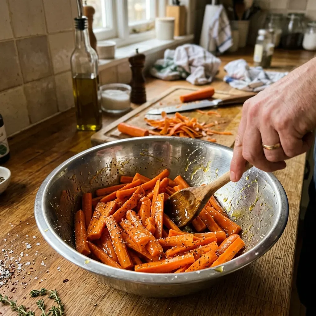 Crispy Air Fryer Roasted Carrots with Honey Glaze 8 Crispy Air Fryer Roasted Carrots with Honey Glaze