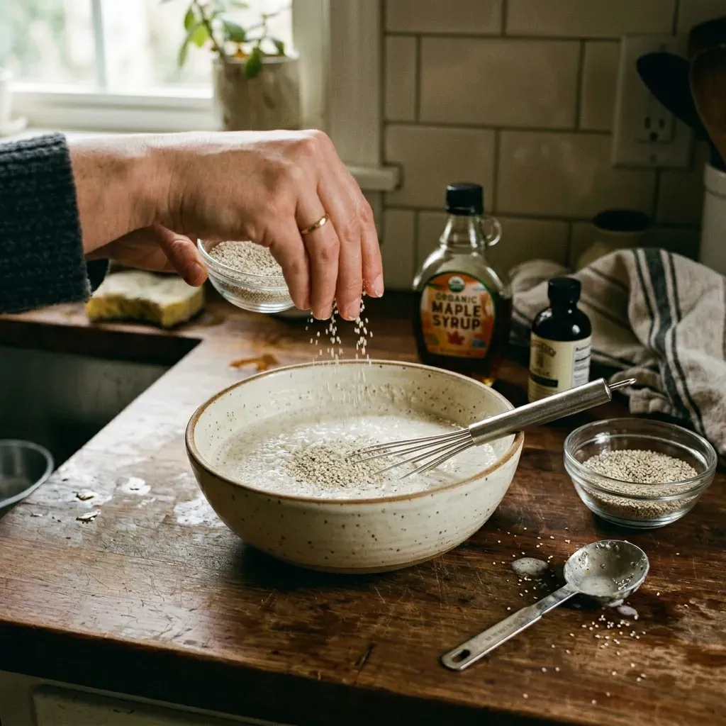 Simple Key Lime Chia Seed Pudding