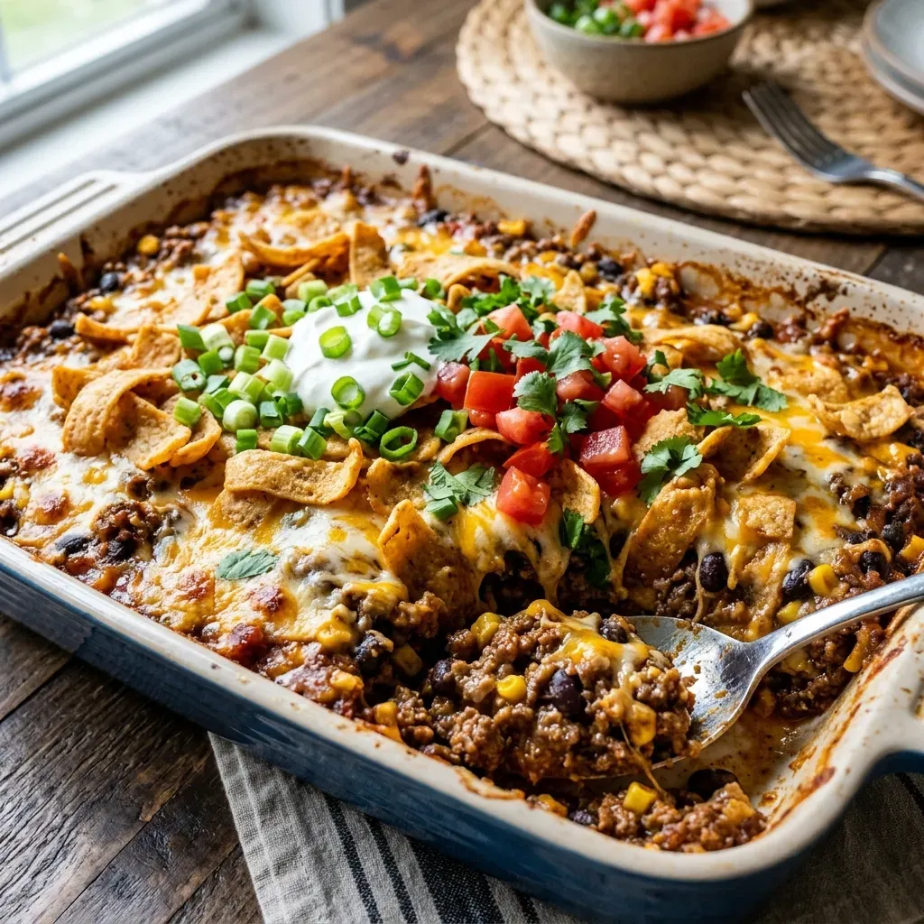 Ultimate Frito Taco Casserole Recipe