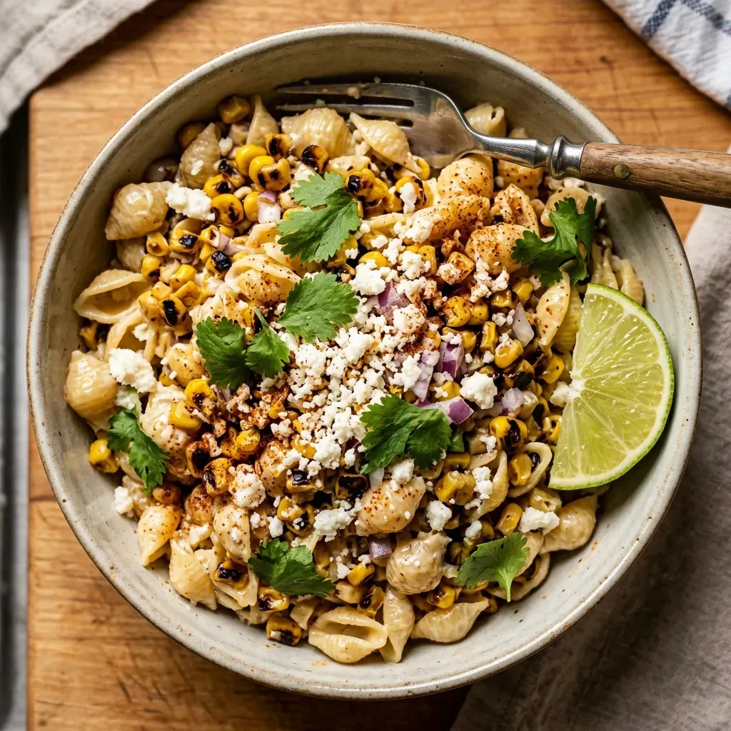 Best Street Corn Pasta Salad