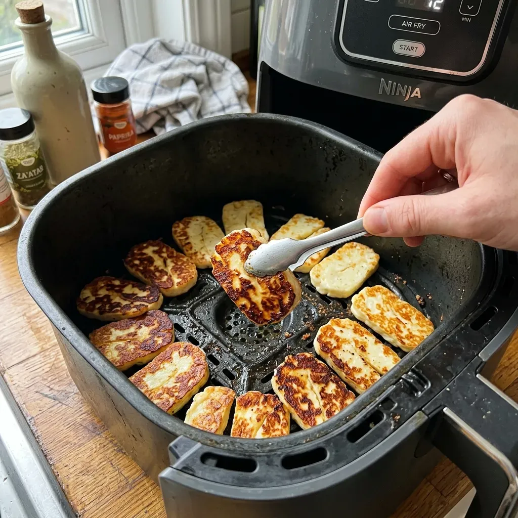 Air Fryer Halloumi Cheese 8 Air Fryer Halloumi Cheese