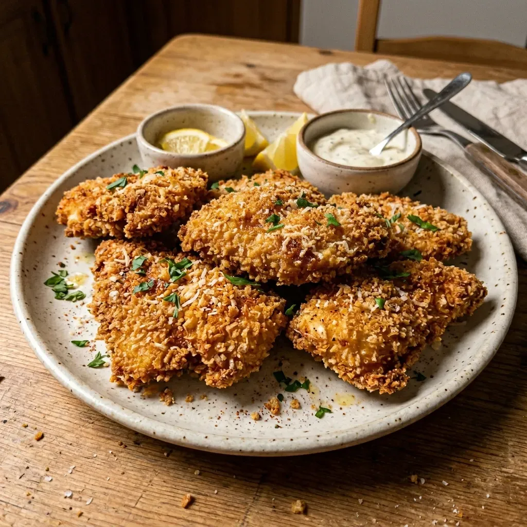 15 minutes Air Fryer Breaded Chicken Breast 9 15 minutes Air Fryer Breaded Chicken Breast