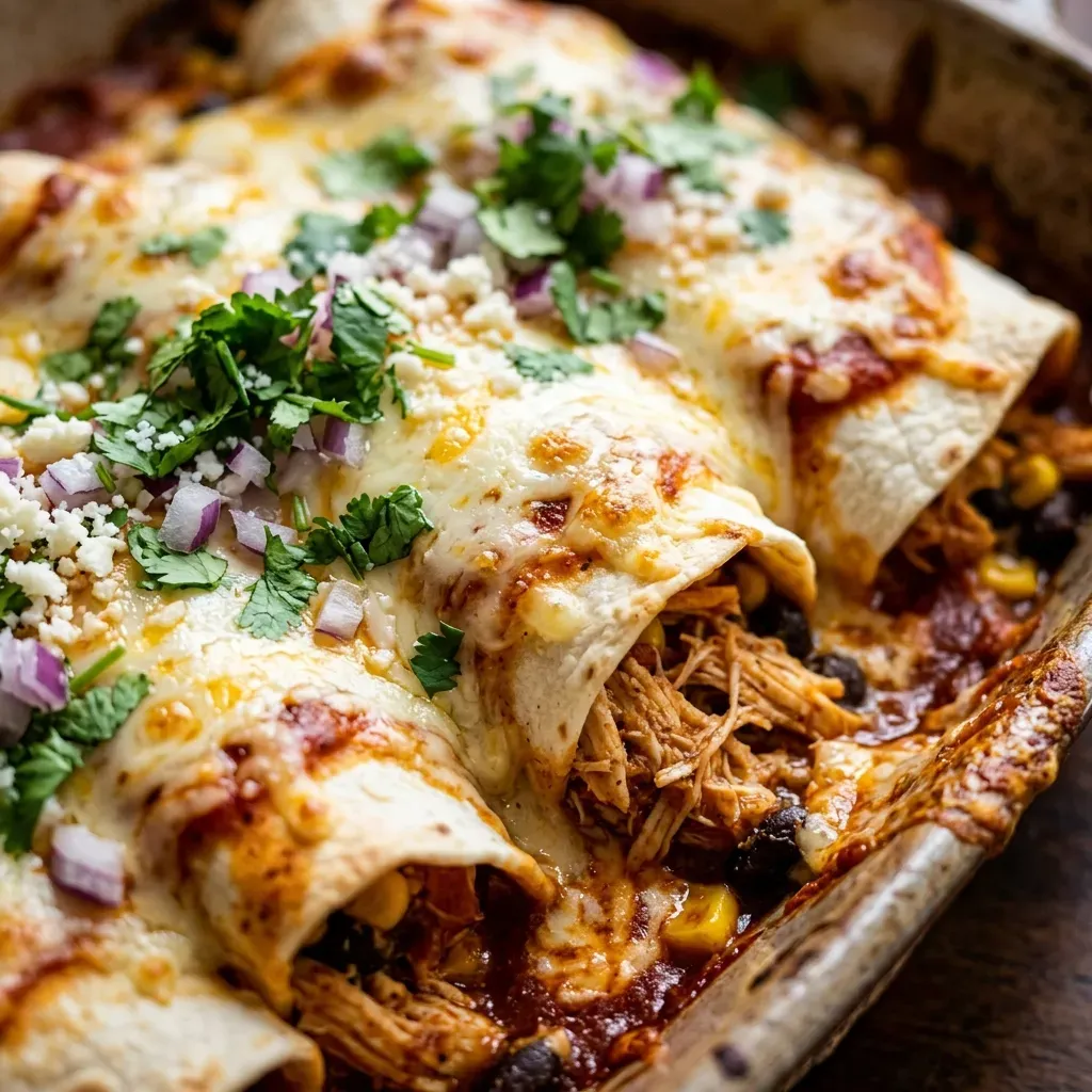 Queso Chicken Enchiladas 9 Queso Chicken Enchiladas