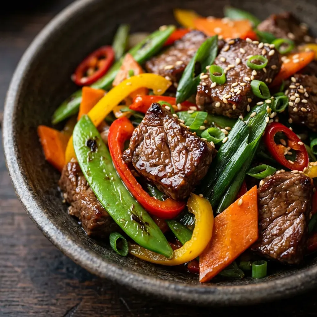 30-Minute Beef Stir Fry with Vegetable