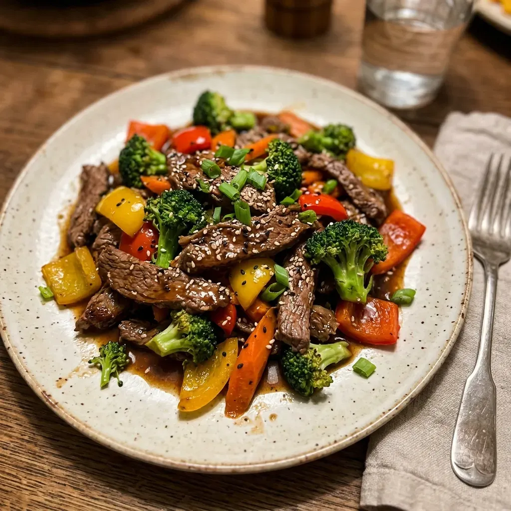 30-Minute Beef Stir Fry with Vegetable 5 30-Minute Beef Stir Fry with Vegetable