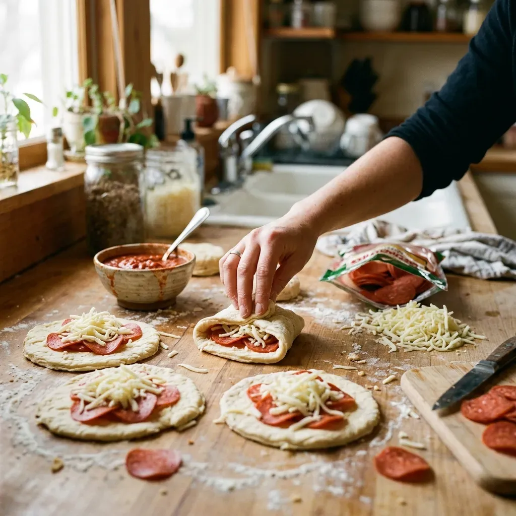 5-Ingredient Pepperoni Rolls 8 5-Ingredient Pepperoni Rolls