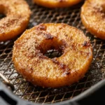 Air Fryer Cinnamon Apple Rings