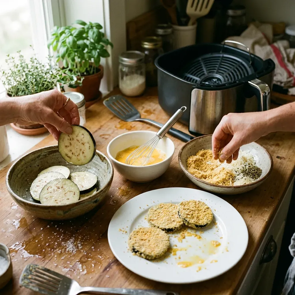 Air Fryer Eggplant Parmesan Recipe 8 Air Fryer Eggplant Parmesan Recipe