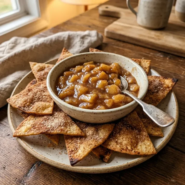 Apple Pie Dip with Cinnamon Sugar Chips 5 Apple Pie Dip with Cinnamon Sugar Chips