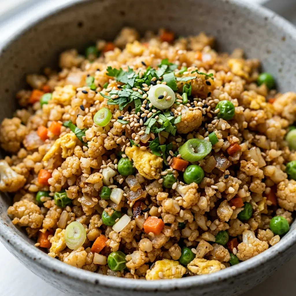 Cauliflower Fried Rice Recipe