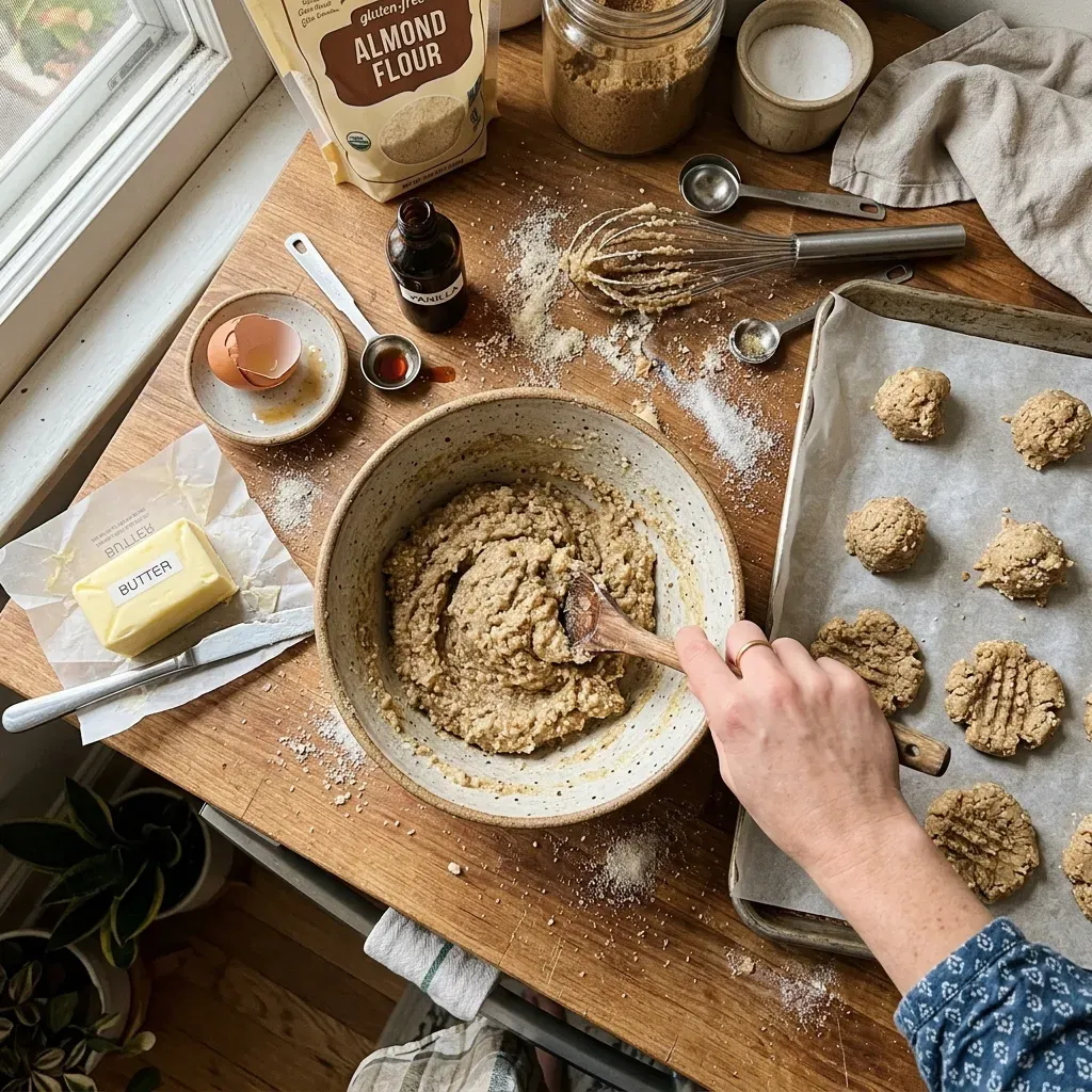 Chewy Gluten Free Almond Cookies