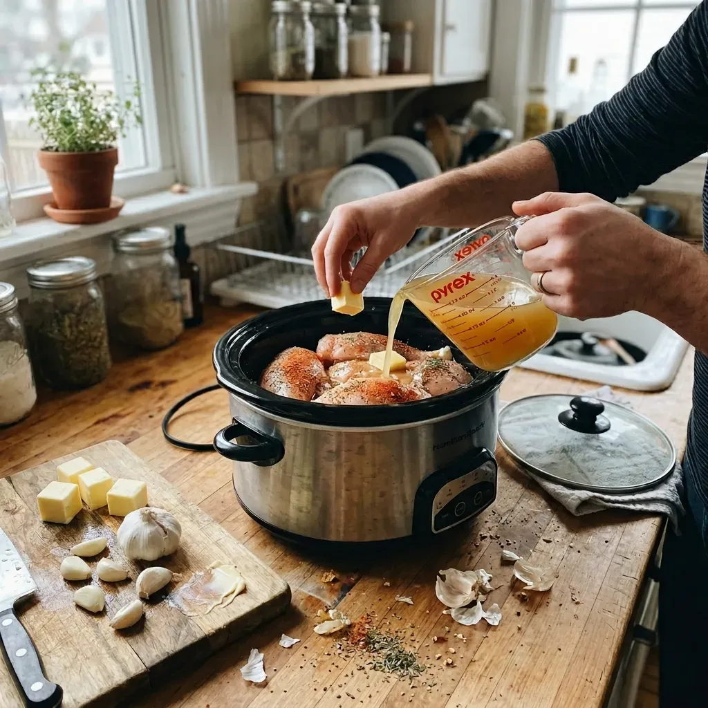 Creamy Crockpot Cajun Butter Chicken 8 Creamy Crockpot Cajun Butter Chicken