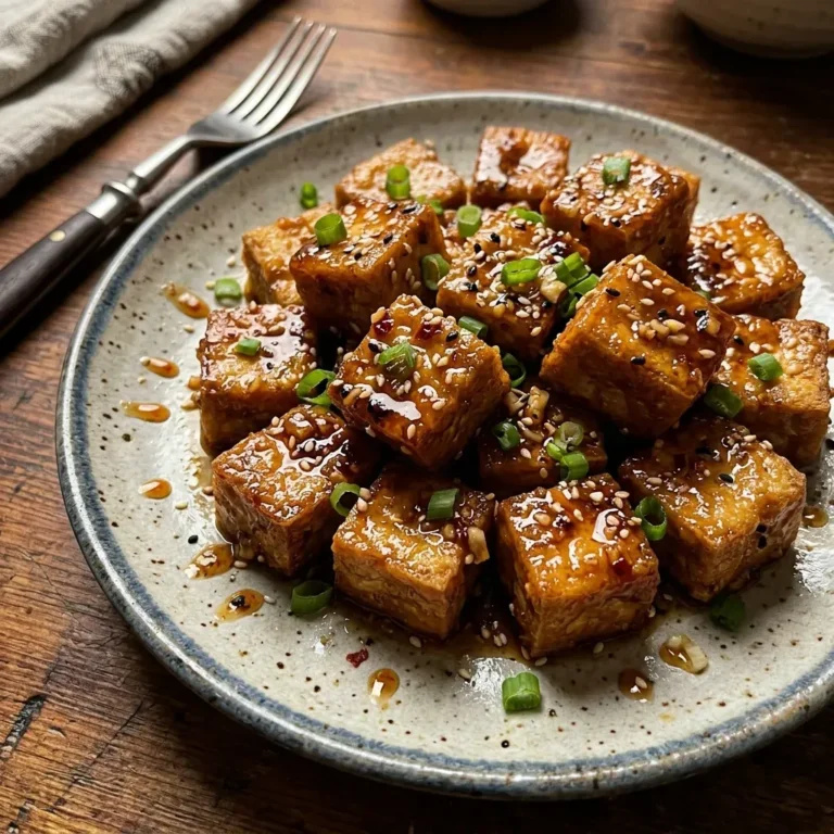 Crispy Honey Garlic Tofu 3 Crispy Honey Garlic Tofu