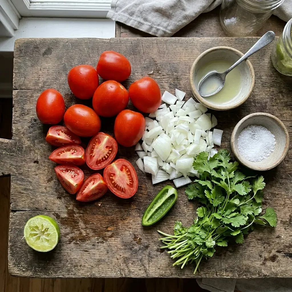 Easy 10-Min Blender Salsa with Fresh Tomatoes