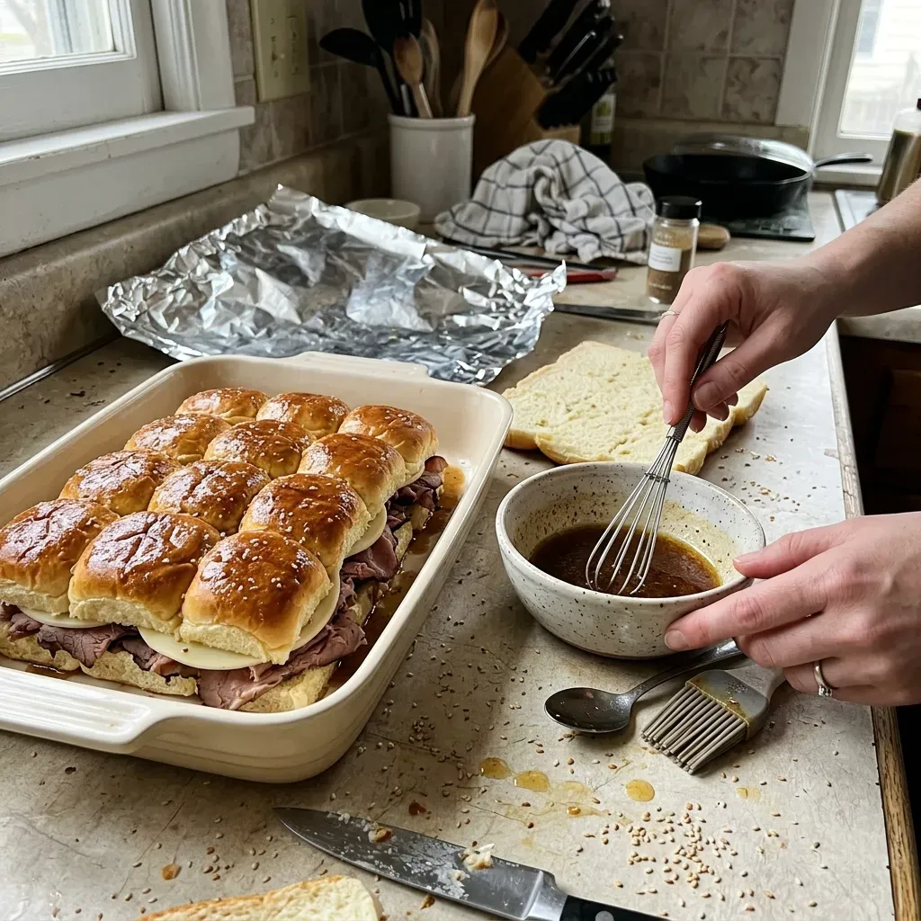 Easy French Dip Sliders Recipe for Dinner