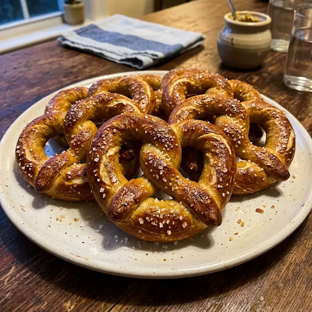 Easy Homemade Soft Pretzels Recipe