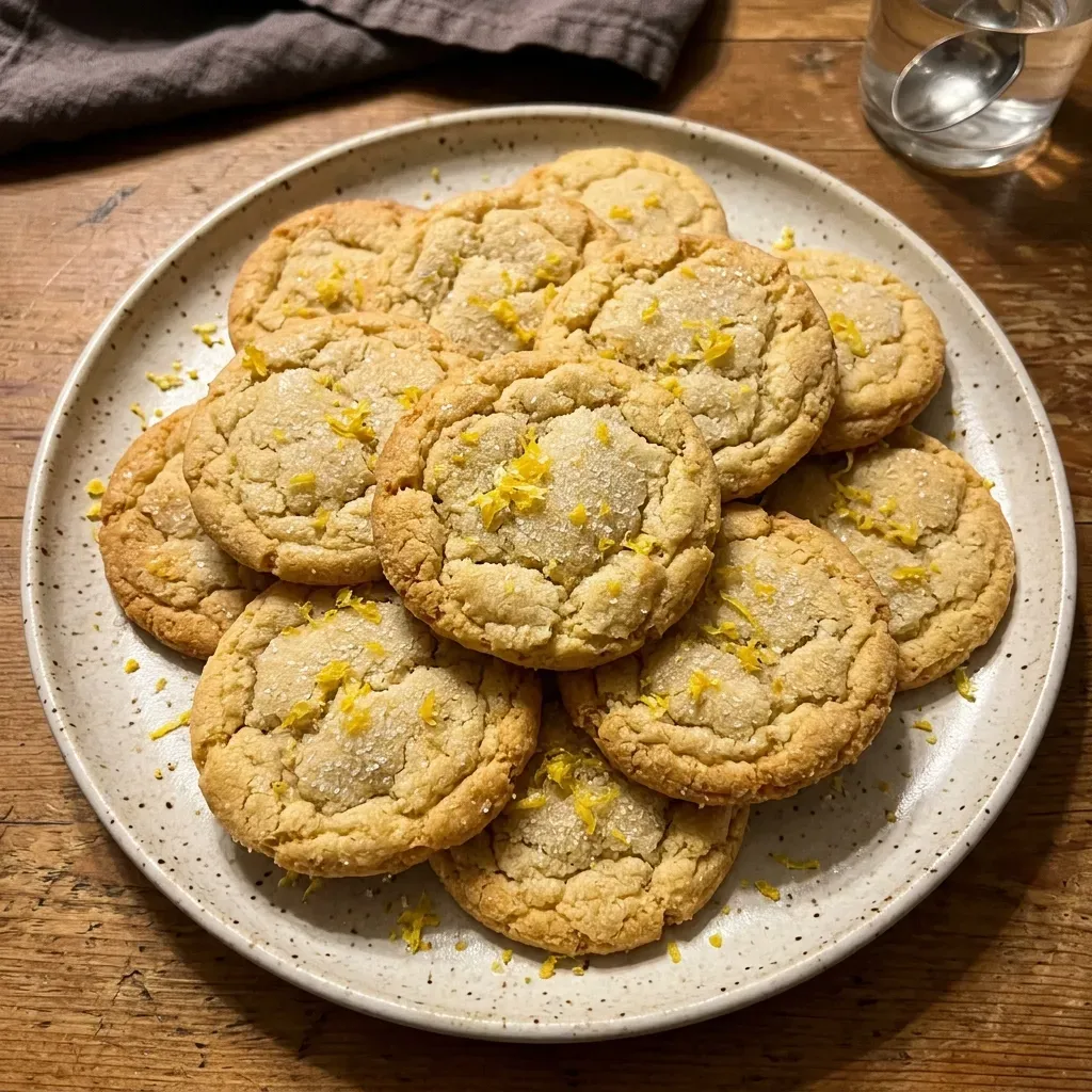 Easy Lemon Sugar Cookies