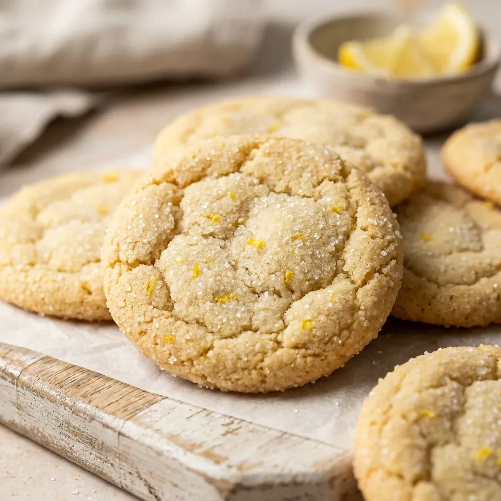 Easy Lemon Sugar Cookies