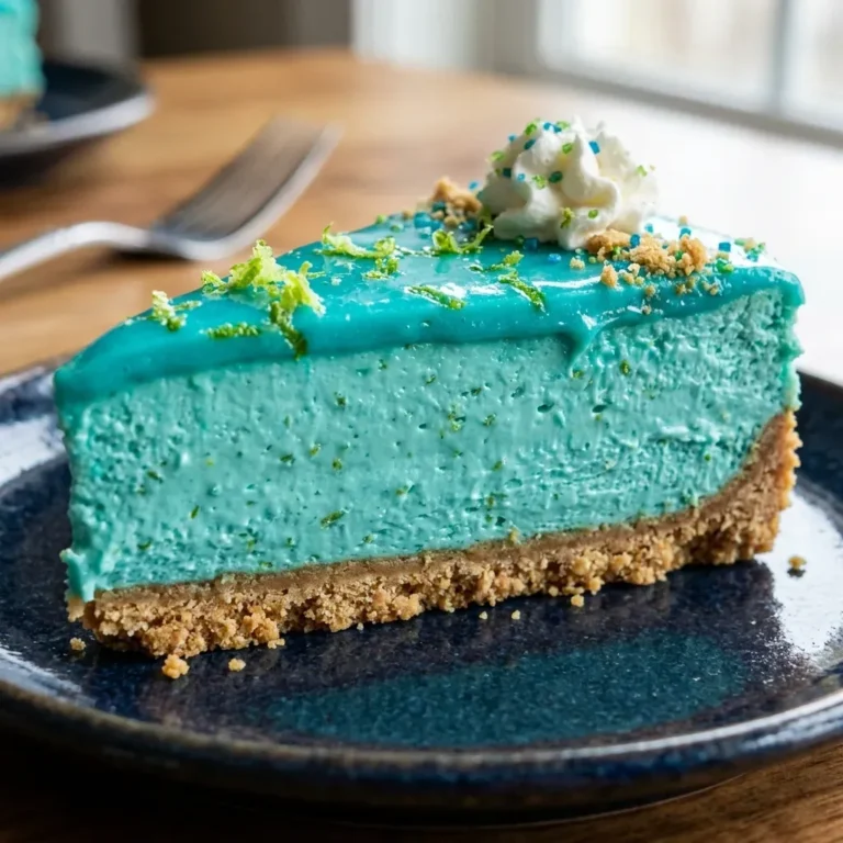 No-Bake Baja Blast Cheesecake 5 No-Bake Baja Blast Cheesecake